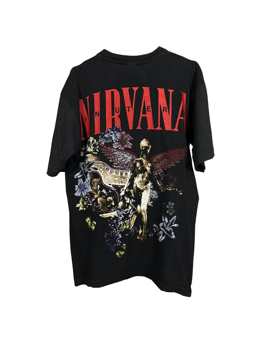 ニルヴァーナ 1995 イン・ユーテロ / ネヴァーマインド ヴィンテージ Tシャツ