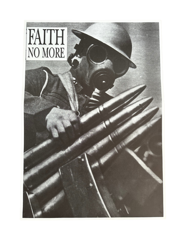 1990年代のヴィンテージ フェイス・ノー・モア ポスター