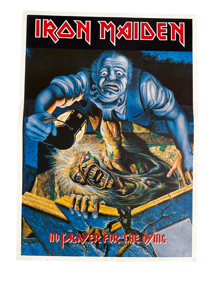 1990年代のヴィンテージアイアンメイデンポスター