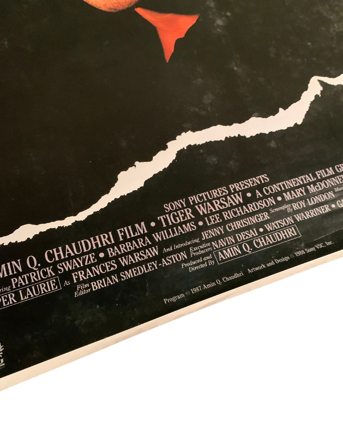 タイガー・ワルシャワ 1988年 ヴィンテージ映画ポスター