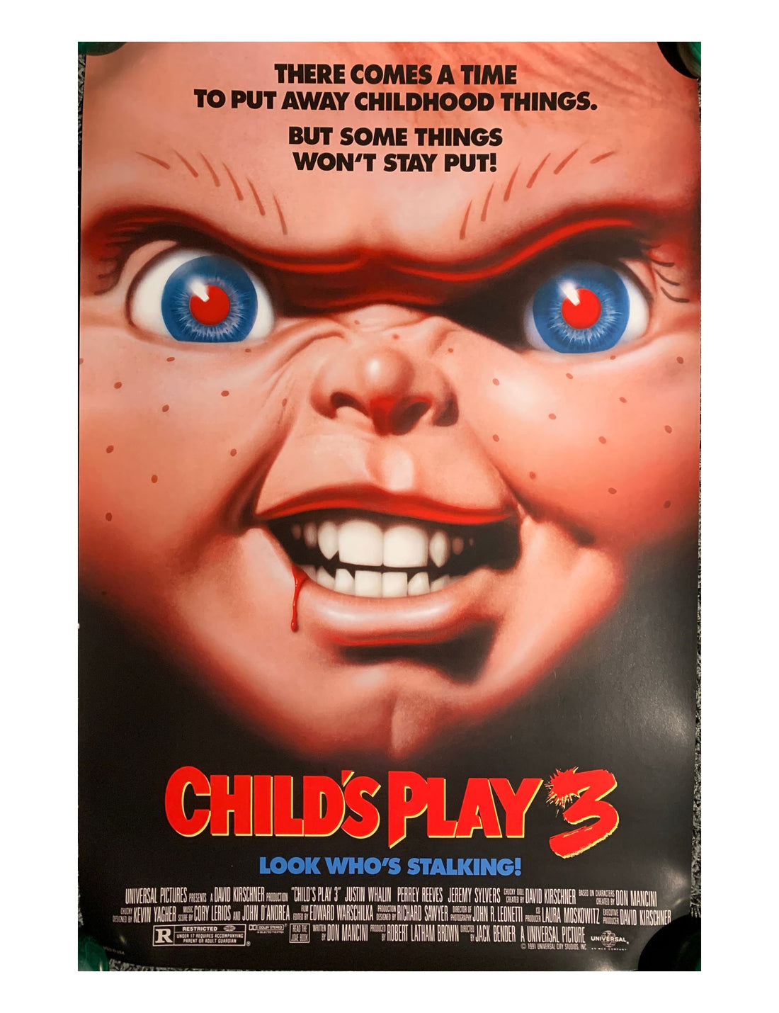 チャイルド・プレイ3 ホラー映画ポスター