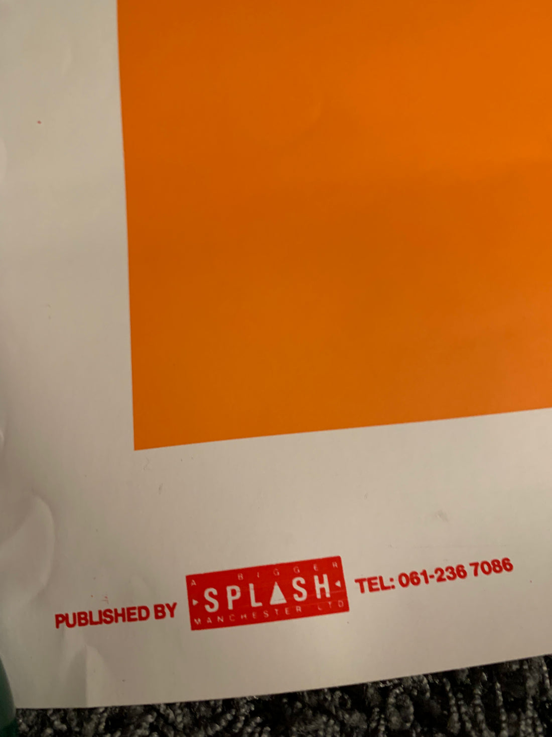 ジミ・ヘンドリックス 1987 ヴィンテージ ミュージックポスター