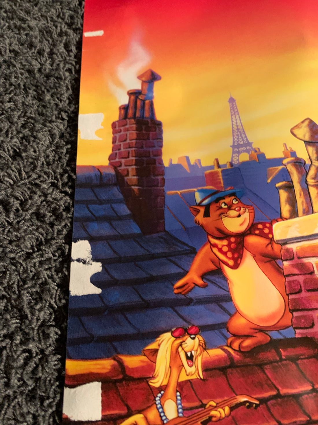 おしゃれキャット 90年代ドイツディズニー映画ポスター