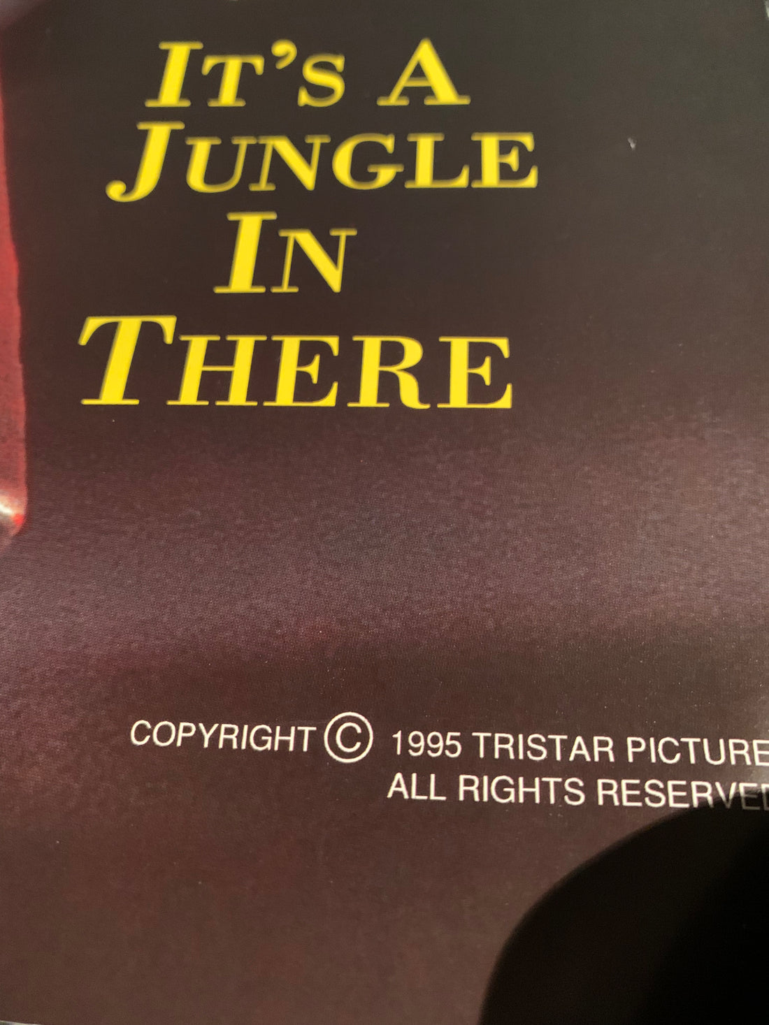 ジュマンジ 1995 ロビン・ウィリアムズ 映画ポスター