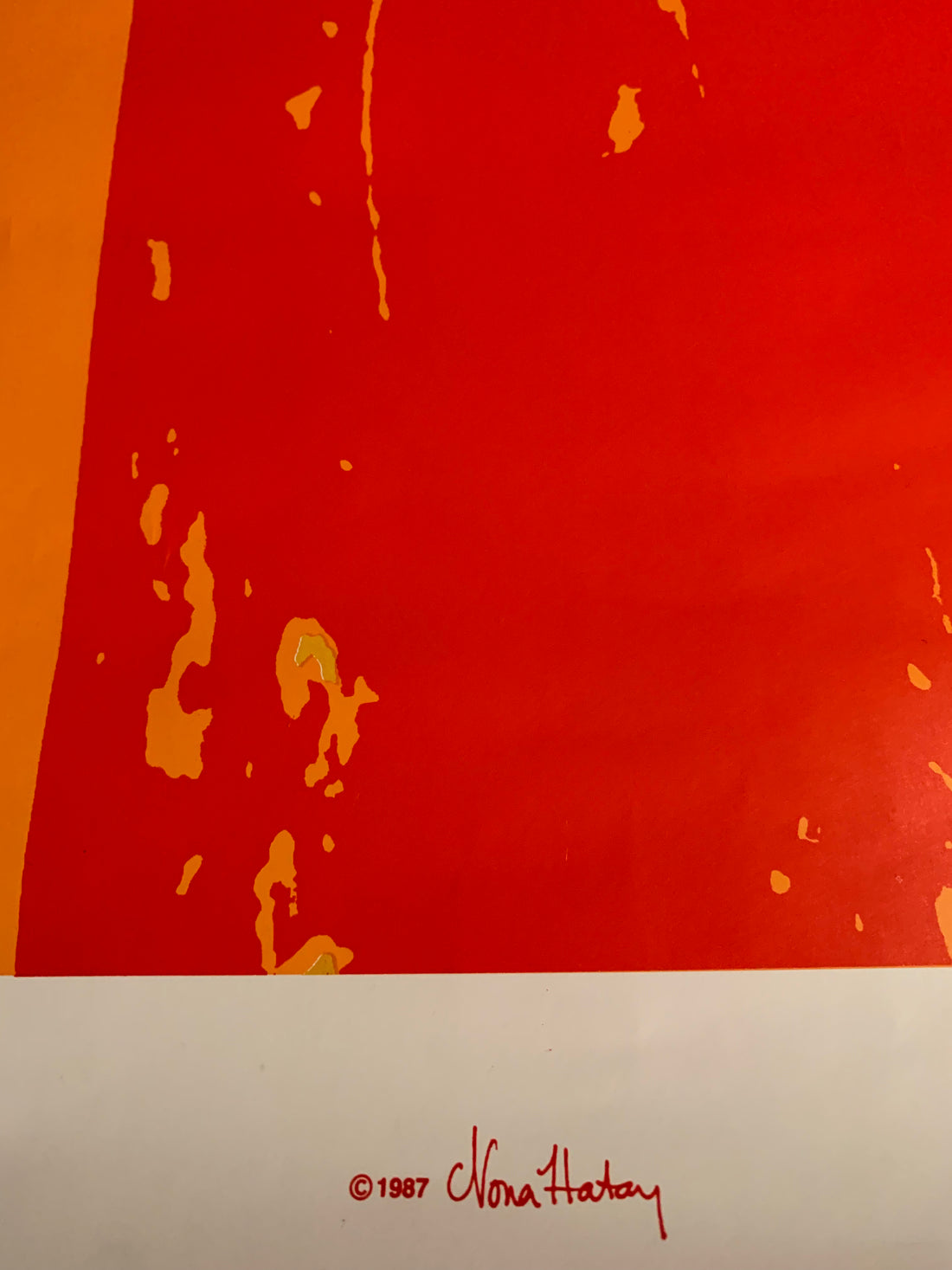 ジミ・ヘンドリックス 1987 ヴィンテージ ミュージックポスター